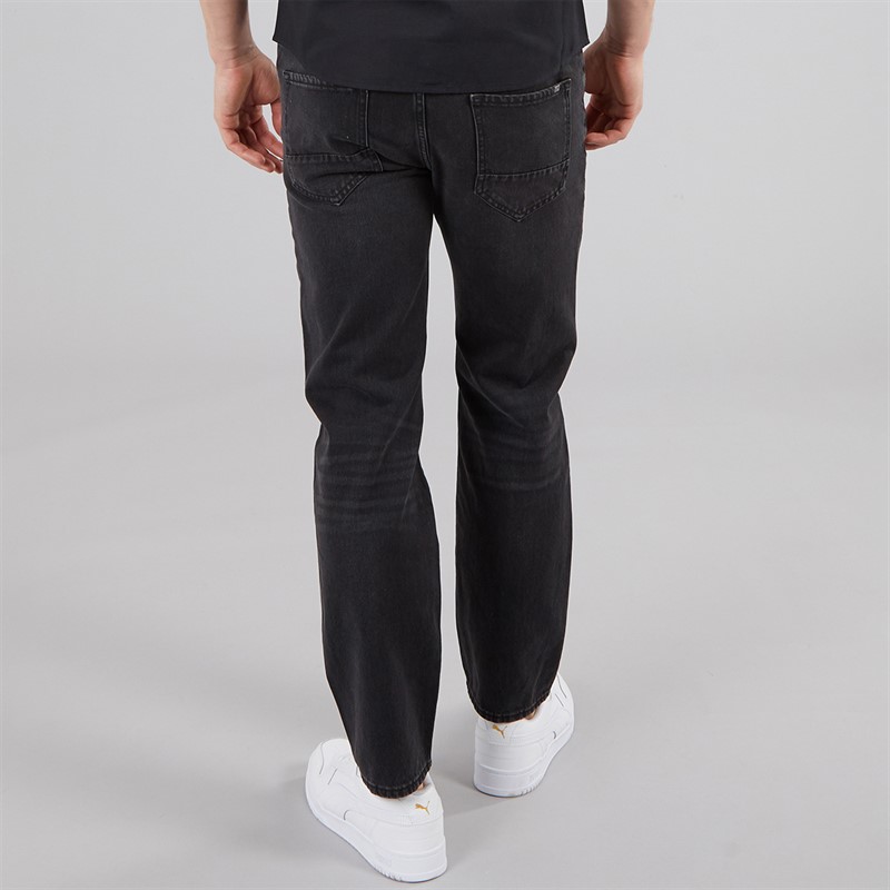 883 Police Mens Todd 1018 Relaxed Regular Fit Jeans 1018 Black