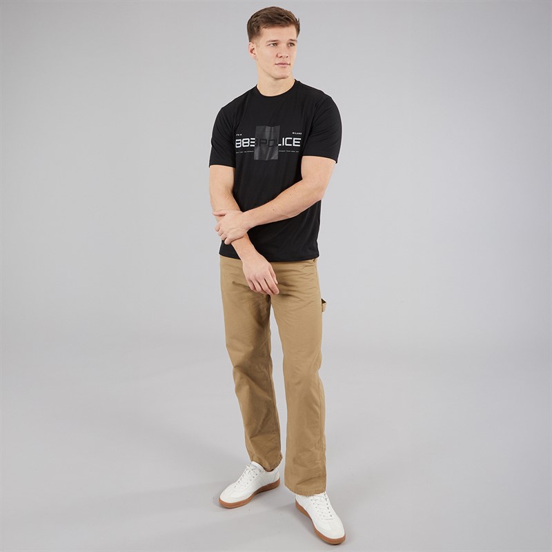 883 Police Mens Cervo T-Shirt Black