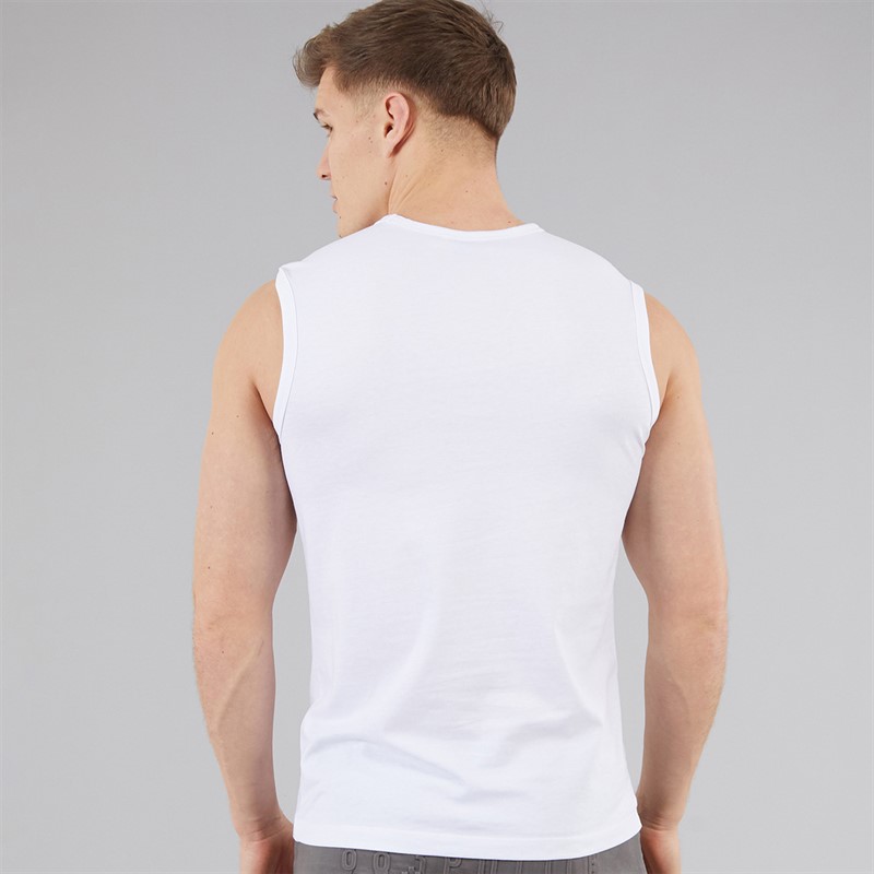 883 Police Mens Offida Vest White