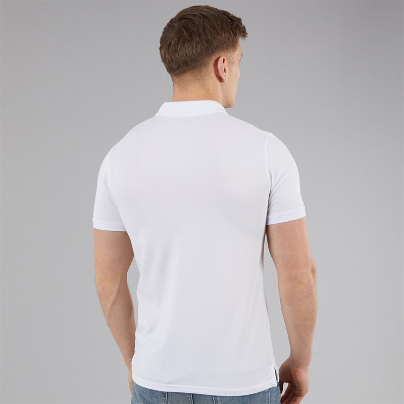 883 Police Mens Pesca Polo Shirt White