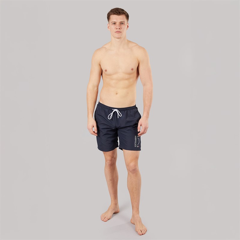 883 Police Mens Campania Swim Shorts Navy