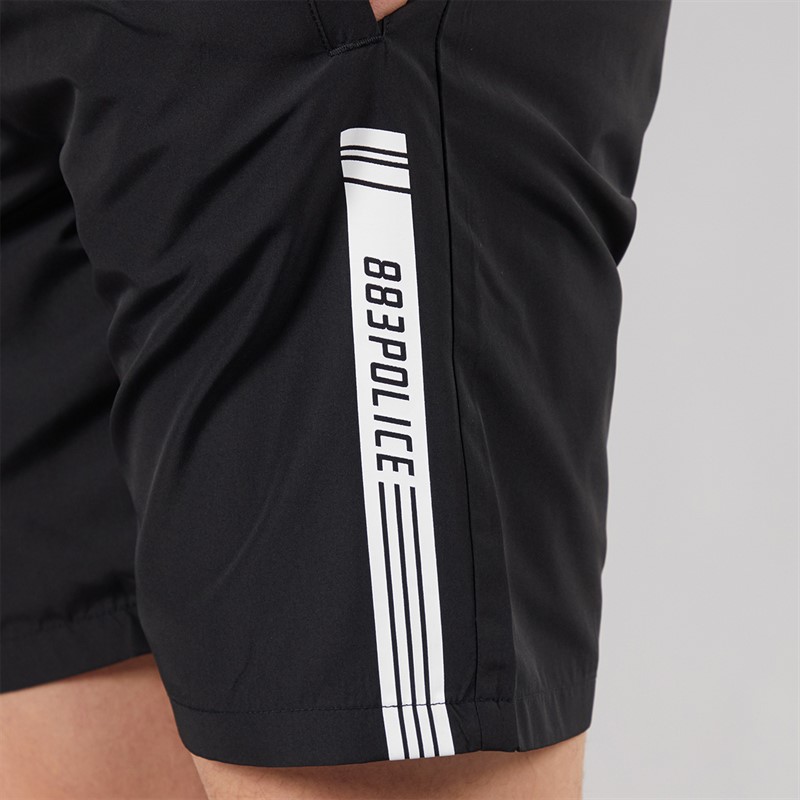 883 Police Mens Scanno Swim Shorts Black
