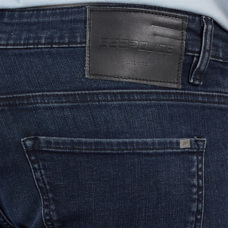 883 Police Mens Todd 1017 Regular Fit Jeans 1017 Blue