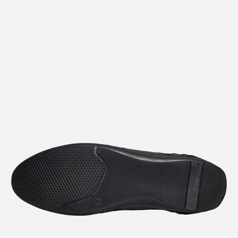 883 Police Mens Halton Formal Trainers Black