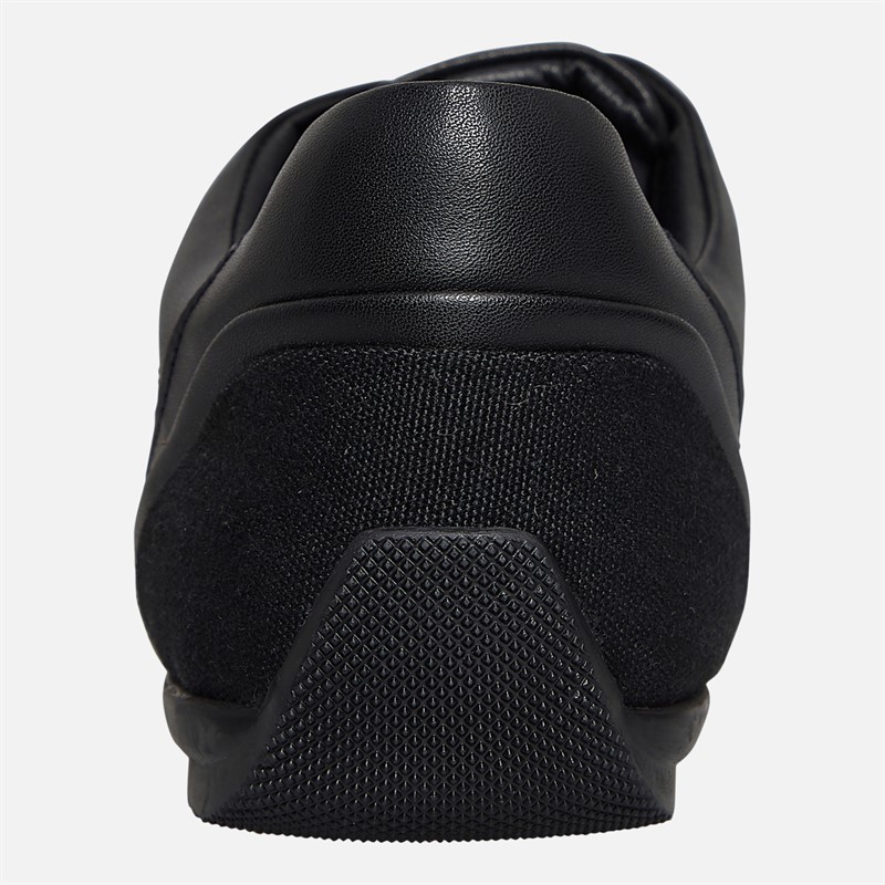 883 Police Mens Halton Formal Trainers Black