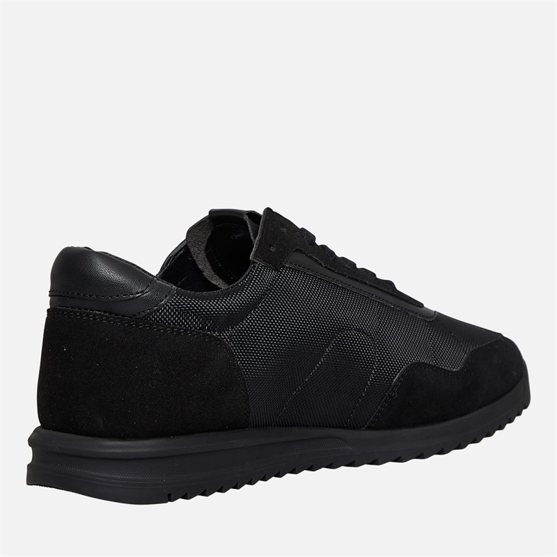 883 Police Mens Otter Trainers Black