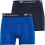 Champion Mens Two Pack Boxers Royal/Navy