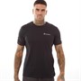 Champion Mens Classic Crew Neck T-Shirt Black