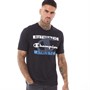 Champion Mens Crew Neck T-Shirt Black