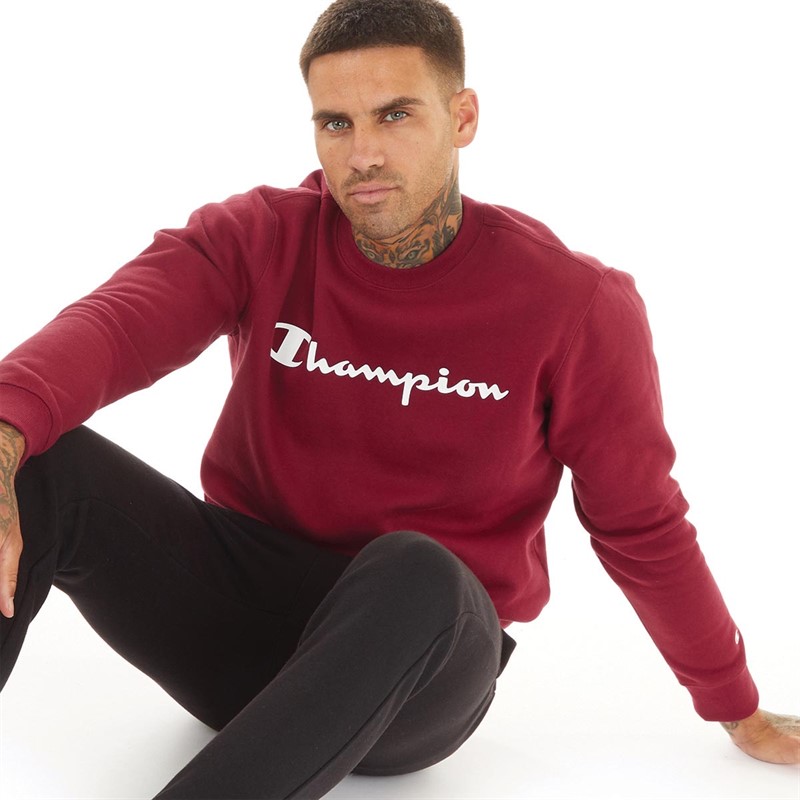 Mens maroon champion on sale hoodie