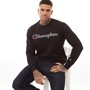 Champion Mens Crew Neck Sweatshirt Black