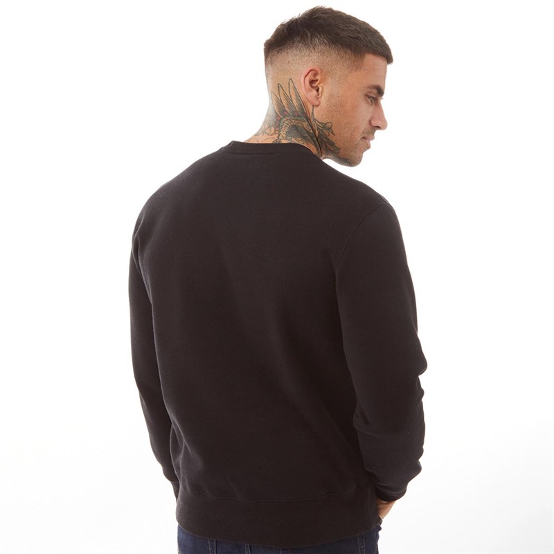 Champion Mens Crew Neck Sweatshirt Black