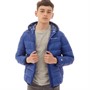 Champion Junior Boys Hooded Padded Jacket Blue