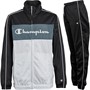 Champion Junior Boys Full Zip Tracksuit Black