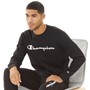 Champion Mens Crew Neck Sweatshirt Black