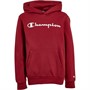 Champion Junior Boys Logo Hoodie Red