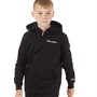 Champion Boys Rochester Script Logo Hoodie Black