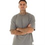 Champion Mens Premium Plus Crew Neck T-Shirt Grey