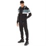 Champion Mens Full Zip Fleece Hooded Tracksuit Black