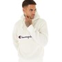 Champion Mens Rochester 1/4 Zip Hooded Fleece Oatmeal