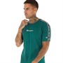 Champion Mens American Tape Crew Neck T-Shirt Green
