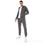 Champion Mens Full Zip Fleece Hooded Tracksuit Grey
