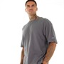 Champion Mens Reverse Weave Crew Neck T-Shirt Grey