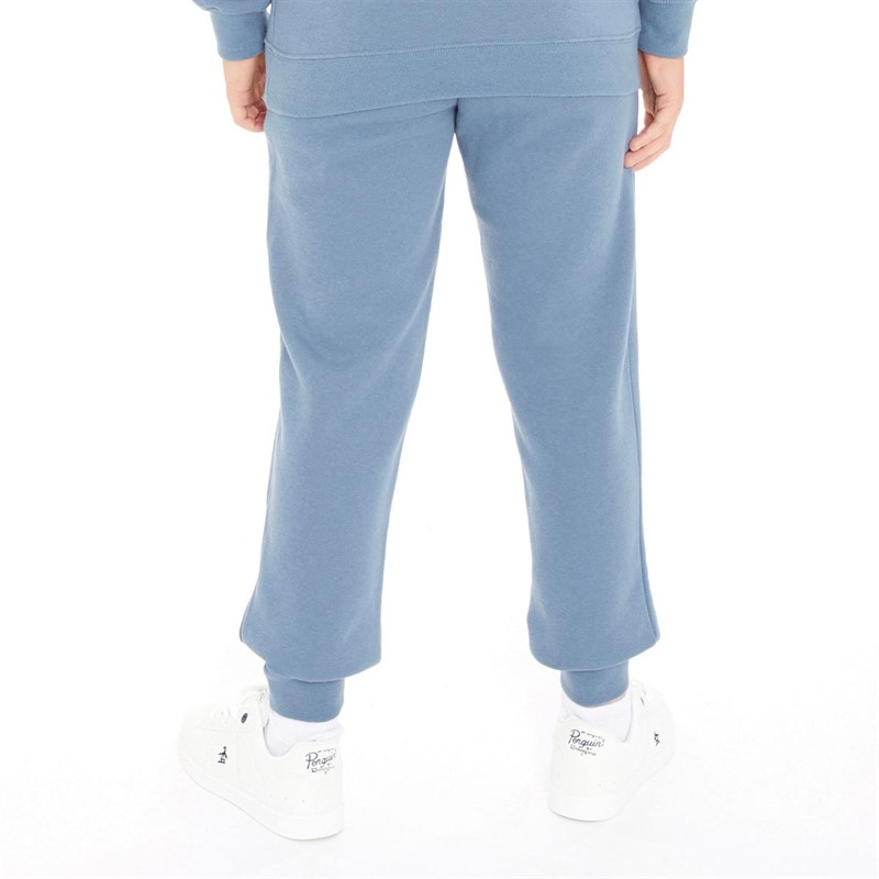 Champion Boys Rochester Script Logo Cuffed Pants Blue