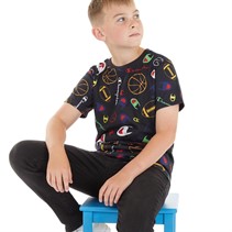 Champion Boys American Classics Crew Neck T-Shirt Navy
