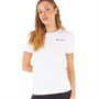 Champion Womens American Classics Crew Neck T-Shirt White