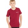 Champion Boys American Classics Crew Neck T-Shirt Red