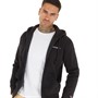 Champion Mens Rochester Script Logo Full Zip Hoodie Black