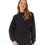 Champion Womens Reverse Weave Crew Neck Sweatshirt Black
