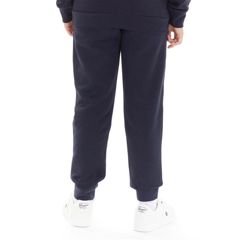 Champion Boys Box Logo Cuffed Pants Navy