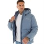Champion Mens Rochester Padded Hooded Jacket Blue