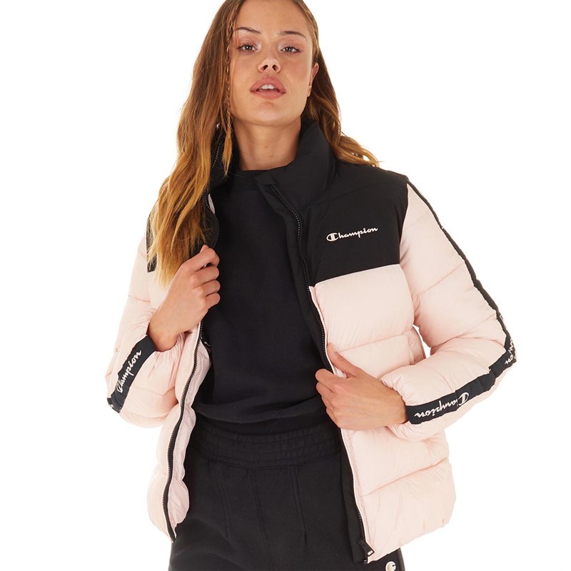 Champion Womens Padded Jacket Pink