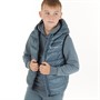 Champion Boys Padded Hooded Vest Light Blue