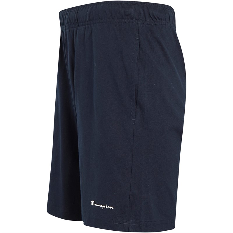 Champion Herre Authentic Script Logo Shorts Marineblå