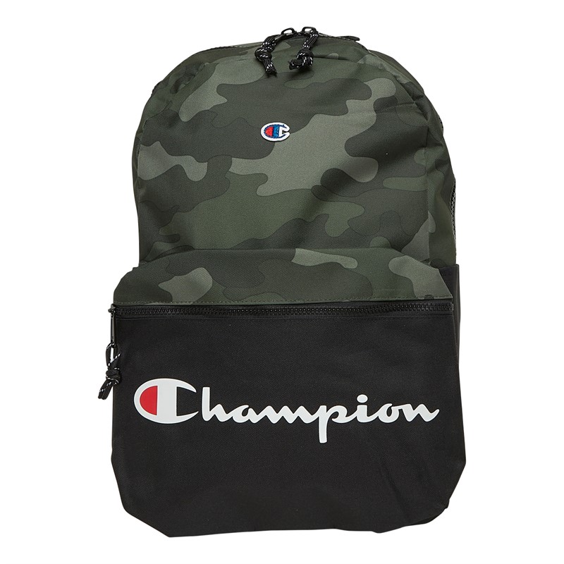 Champion Logo Backpack Green/Black