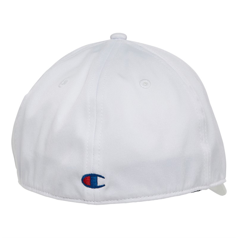 Champion Capital Stretch Fit Cap White