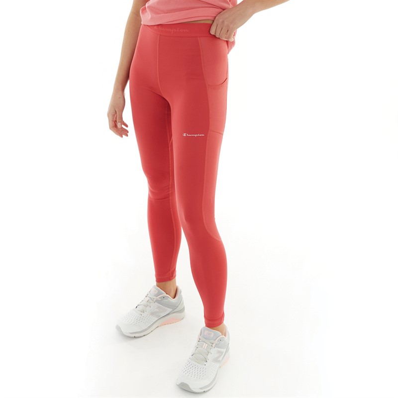 Champion Womens Tech Leggings Pink/Pink