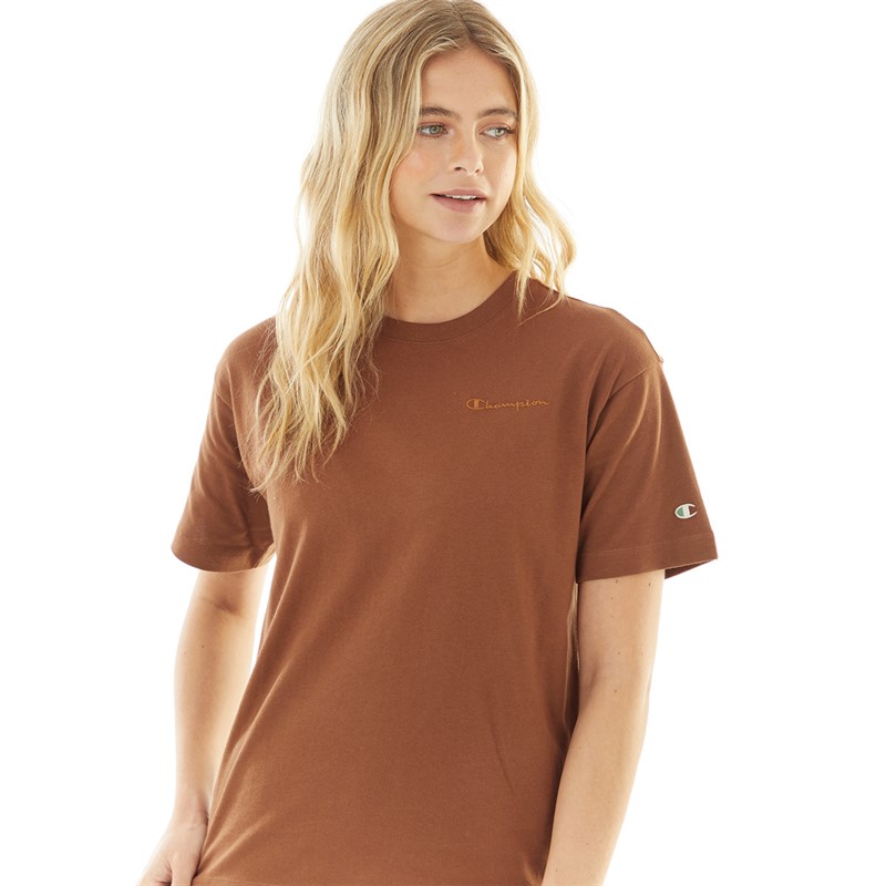 Champion t shirt womens brown online