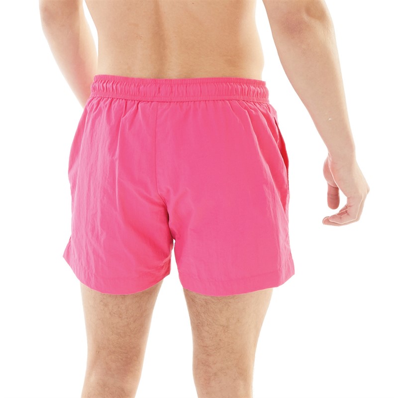 Champion Mens Rochester Small Logo Shorts Pink