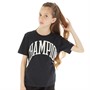Champion Junior Girls Rochester City Explorer Crew Neck T-Shirt Charcoal