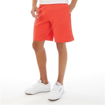 Champion Mens Rochester Script Logo Shorts Red