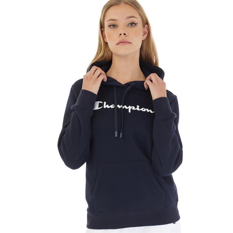 Champion Womens American Classics Hoodie Navy