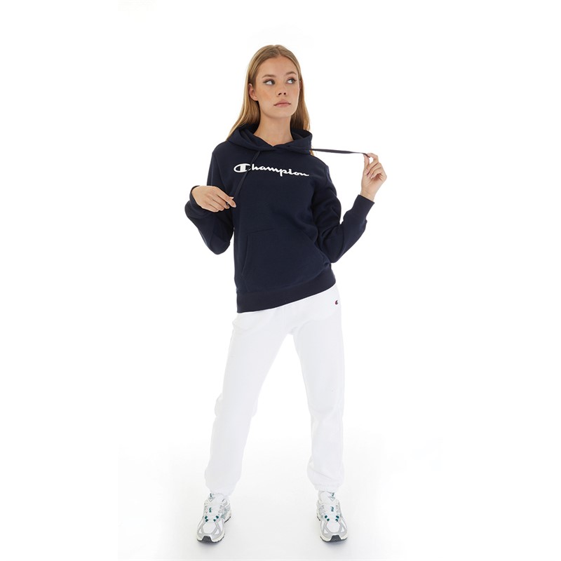 Champion Womens American Classics Hoodie Navy