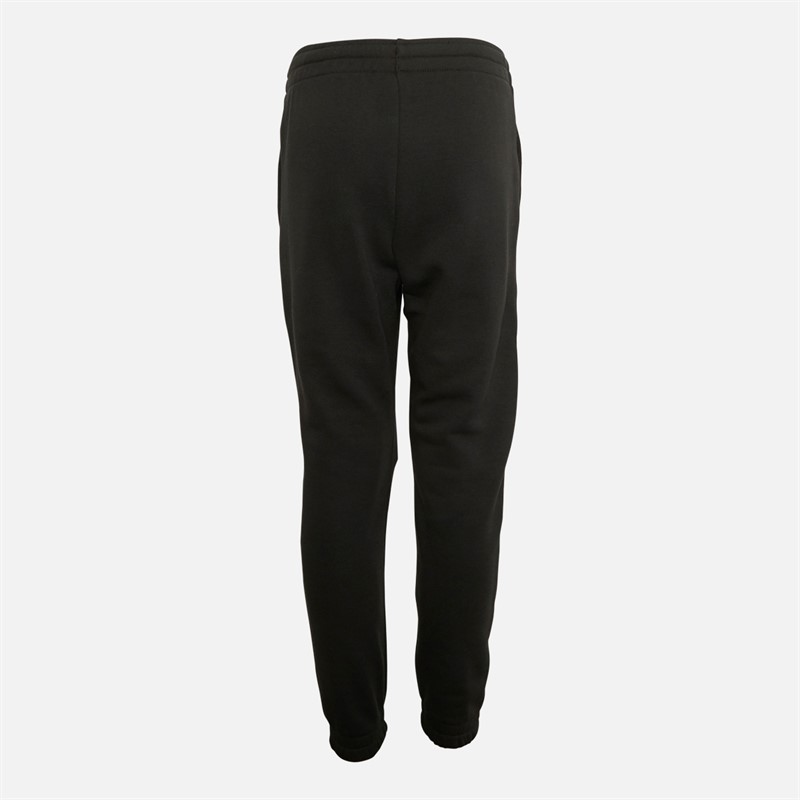 Champion Junior Logo Cuffed Joggers Black