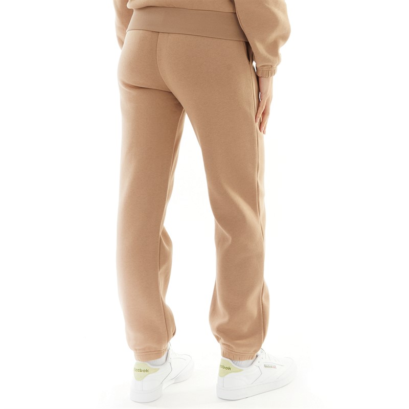 Champion Womens Rochester Small Logo Cuffed Joggers Brown