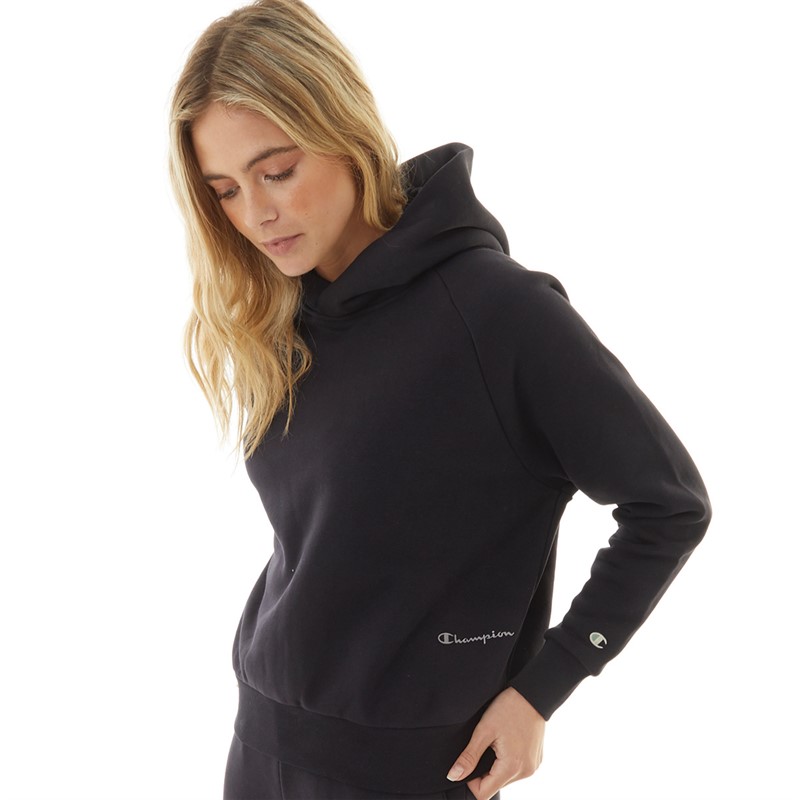 Black champion hoodie xs hotsell